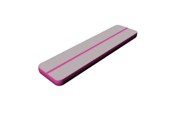Air Tumbling Track Air Floor Track Mat Cool Gray Surface Pink Side Kameymall