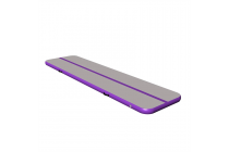 Air Track Block Gray Surface Purple Side Air Mat for Tumbling Outdoor Floor Kameymall