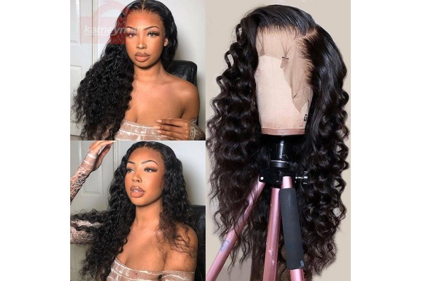 Curly Wig Best Cheap Hair Extensions Lace Front Wigs With Baby Hair 180% Density