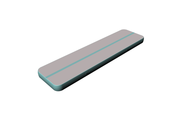 Air Track Beam Inflatable New Gray Surface Ice Blue Side Air Tumble Track Kameymall