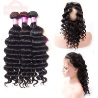 Curly Wig Long Curly Hair Extensions Brazilian Loose Deep Bundles Kameymall