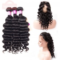 Curly Wig Long Curly Hair Extensions Brazilian Loose Deep Bundles Kameymall