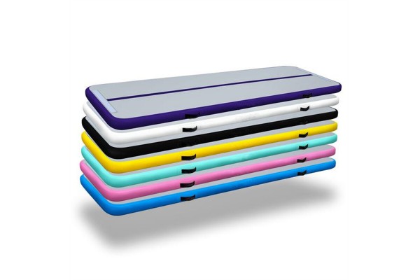 Tumble Mat Gymnastics Inflatable Air Track Multiple Colors Water Airtrack Inflatable Yoga Mat 