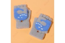 Organic Cotton Gloves Cartoon Glove Fingerless Gloves Furry Gloves Fashion Kameymall