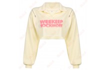 Print Essential Sweatshirt Personality Contrast Color Adult Sweatshirts Kameymall