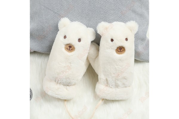 Furry Gloves Mittens ​Warmest Kids Gloves Cartoon Glove Drawing Glove Kameymall