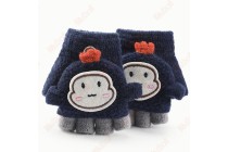 Furry Gloves Warmest Kids Gloves Winter Gloves Cartoon Glove Drawing Glove Kameymall