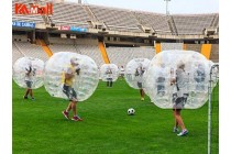 Zorbing London Bubble Soccer Balls You Can Get Inside for Grass Game Kameymall 
