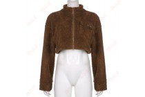 Women's New Winter Jacket Double Sided Velvet Stylish Jackets Womens Kameymall