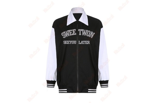 Shirt Jacket Varsity Jacket Personalized Jackets Women's Jackets Summer Kameymall