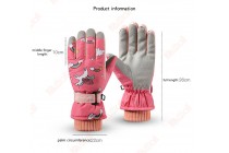 Warmest Snow Gloves Cartoon Baseball Glove Gloves For Women Working Gloves Kameymall