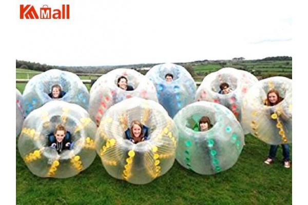 Zorbing Ball Colorful Dots Bubble Soccer Ireland Plastic Ball For Humans Kameymall 

