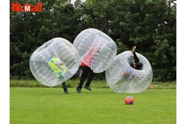 Zorb Ball Human Bubble Suit Giant Clear Plastic Ball Transparent Resistant Kameymall 



