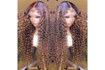 Hair Wigs Good Hair Extensions Dark Brown Highlights Jerry Curly Wigs Kameymall