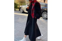 Winter Coat Vintage Commuter Coat Best Women Working Wool Coats Plain Kameymall