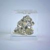 Sola Cube - Pyrite | Preserved Nature in Acrylic Display
