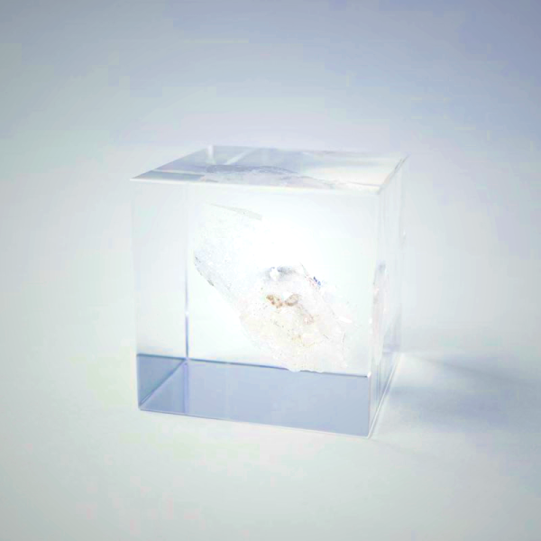Sola Cube - Rock Crystal Kyoto Handcrafted