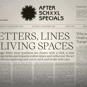 Letter, Lines & Living Spaces: A Typography Workshop
