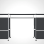 MOD Judd Desk - Minimalist Modular Office Desk Inspired by Donald Judd