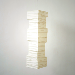 Fores PL-34 Japanese Gifu Washi Paper Lantern with LED Bulb