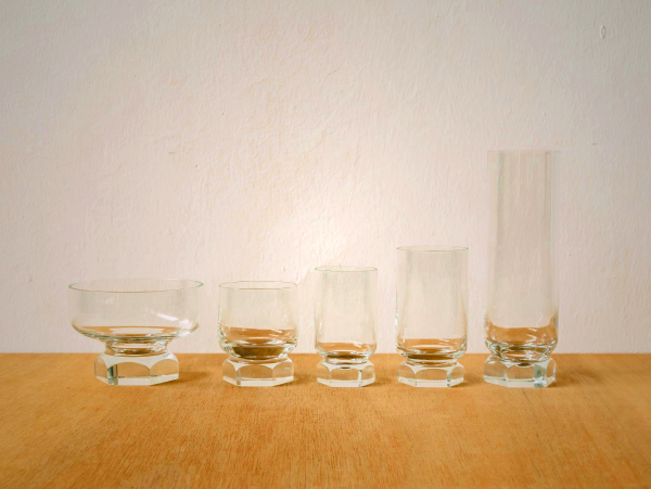 Hexagon Glassware - Japanese Glass Collection