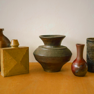 Vintage Ikebana Vases - Japanese Floral Art Containers