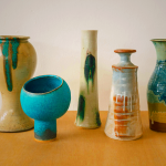 Vintage Ikebana Vases - Japanese Floral Art Containers