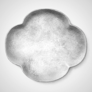 Mamezara Mokko - Traditional Japanese Tin Serving Dish