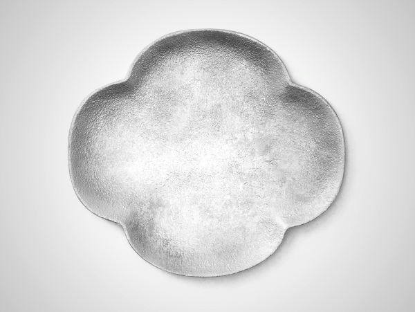 Mamezara Mokko - Traditional Japanese Tin Serving Dish