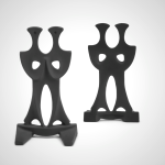 Nambu Tekki Bookend - Friendship | Cast Iron Design by Tadahiro Baba