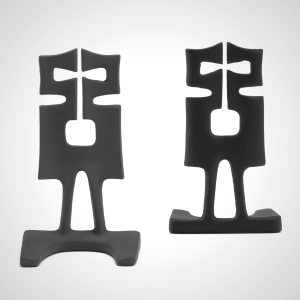 Nambu Tekki Cast Iron Bookend - Scarecrow Design