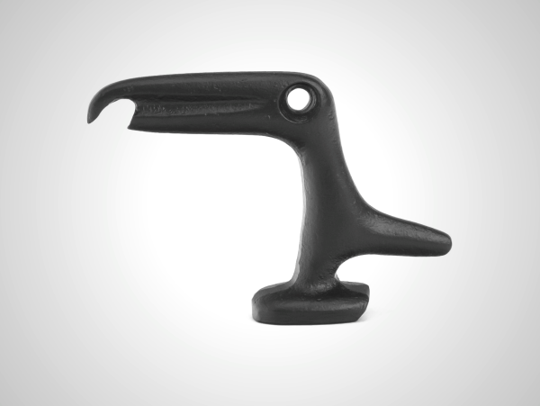 Nambu Tekki Bottle Opener - Crow Vertical Design