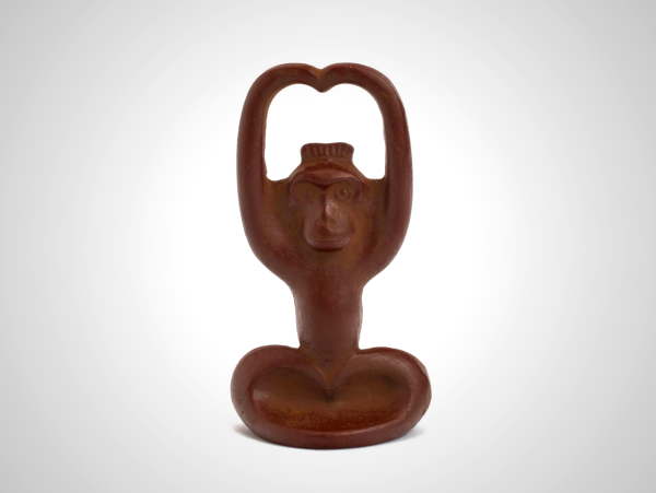 Nambu Tekki Monkey Bottle Opener - Japanese Cast Iron Design