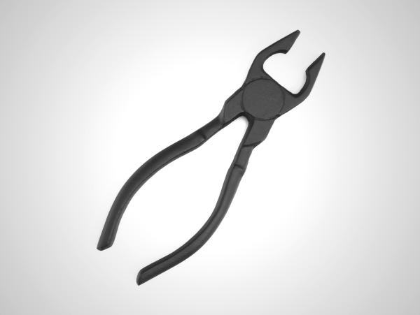 Nambu Tekki Bottle Opener Pliers - Japanese Cast Iron Craft