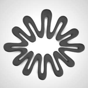 Nambu Tekki Trivet - Michi by Tadahiro Baba | Japanese Cast Iron Trivet