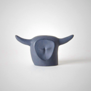 Nambu Tekki Bull Paperweight - Cast Iron Japanese Craft