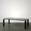 Tendo Mokko Rosewood Living Table - Japanese Crafted Furniture