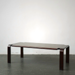 Tendo Mokko Rosewood Living Table - Japanese Crafted Furniture