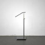 Vintage Metal Coat Hanger Stand with 11 Hooks - Mint Condition