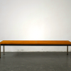 Vintage Waiting Bench - Mid-Century Modern Entryway Seating