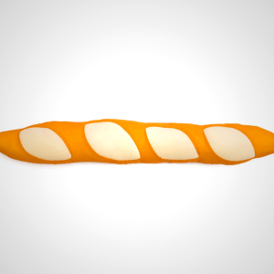 Yuki & Daughters Baguette - Handmade Inedible Sausage Art