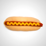 Yuki & Daughters NYC Hotdog with Mustard - Inedible Art Sausage