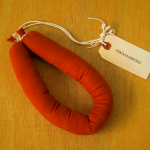 Yuki & Daughters Handmade Kielbasa Sausage Art Sculpture