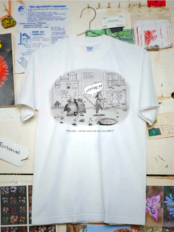 John Wilson & Molly Lewis T-Shirt White | HORT/CULTURE Collaboration