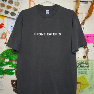 Stone Eater’s v2.0 T-Shirt Washed Black - Hot Cactus Collaboration