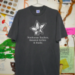 NHT Botanical Archive & Studio T-Shirt - Washed Black