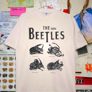 The Dung Beetles T-Shirt - Cream